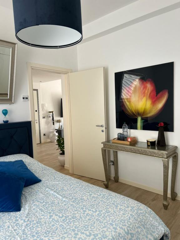 Camera matrimoniale con design raffinato